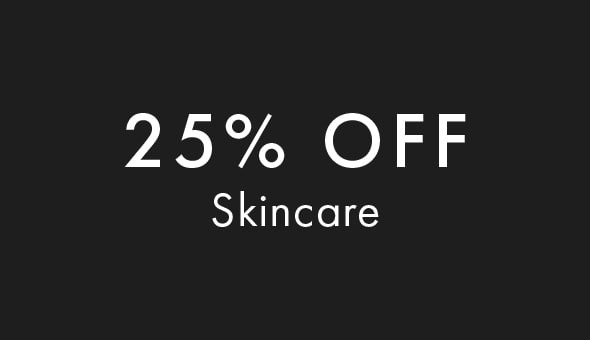 25% off skincare