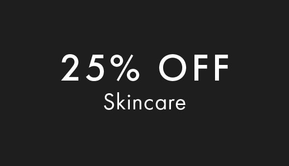 25% off skincare